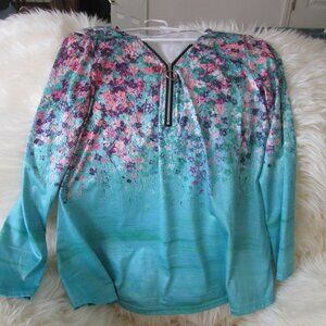 Shirt, long sleeve, 1X,  Never Worn